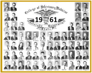 CSU vet med class of 1961 photo