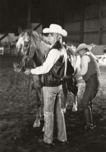B.W. Pickett with horse